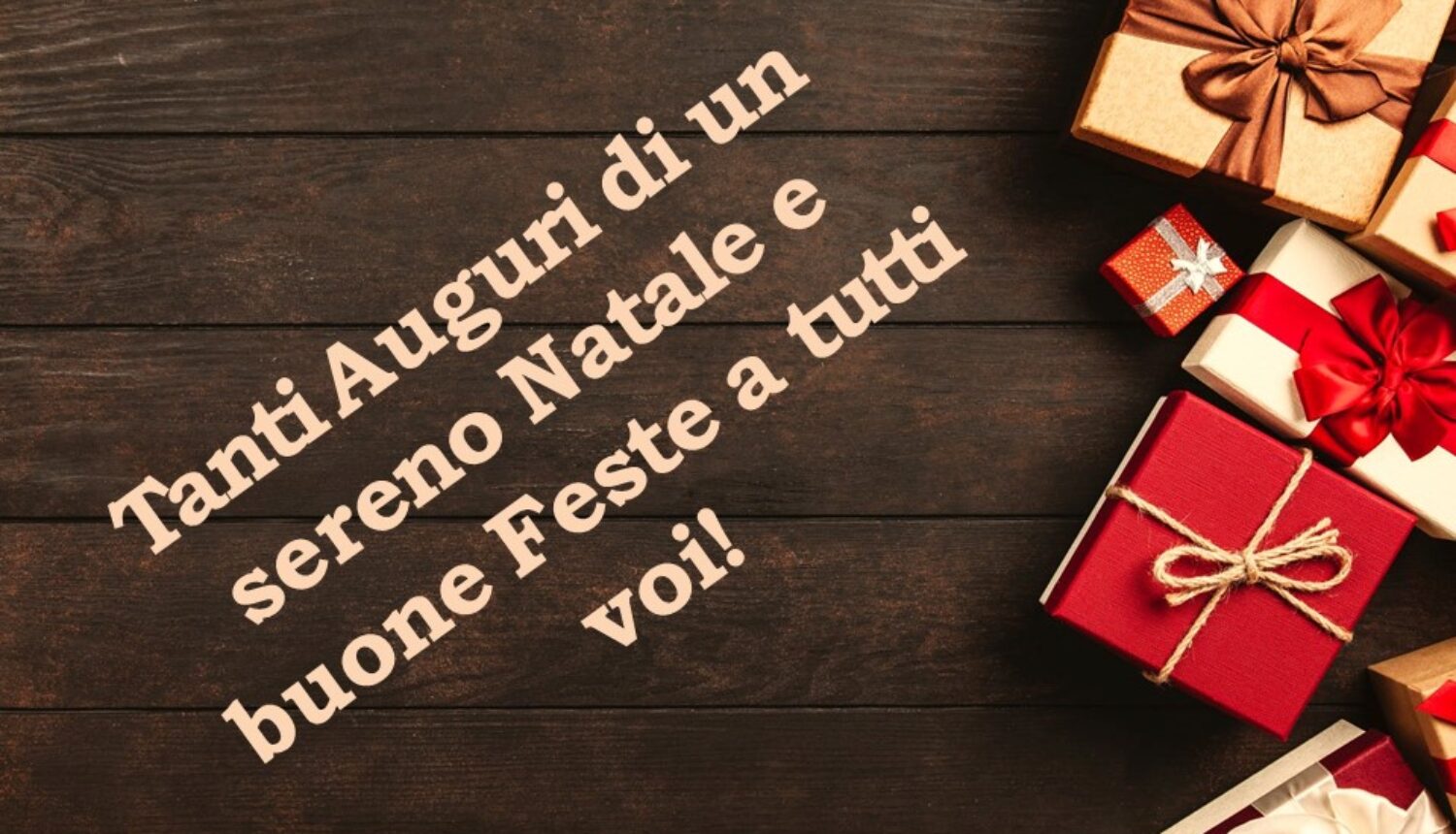 Un augurio di buon Natale a tutti!